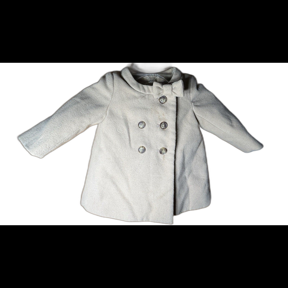 Baby Gap Camel Bow Peacoat 06-12 Month